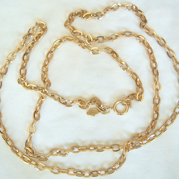 Avon Jewelry - Avon Goldtone 32 Inch "Great Lengths Necklace"